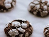 Biscotti screpolati al doppio cioccolato