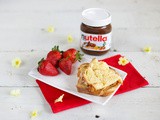 Colomba di Pasqua con Nutella e fragole