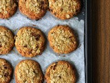 Cookies all'avena e uvetta