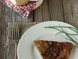 Frittata con agretti e Camembert