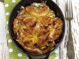 Gratin di melanzane, zucchine e fichi freschi