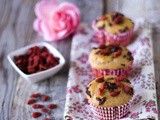 Muffin con bacche di Goji tibetano e cacao grezzo