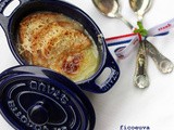Soupe à l'oignon gratinée - Zuppa di cipolle gratinata