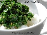 Japanese kale donburi recipe