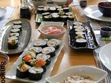 My Japanese cooking & sushi class
