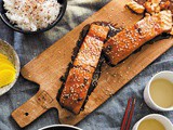 Salmon Teriyaki recipe from my cookbook  Japanese Food Made Easy 