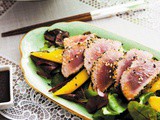 Tuna & Mango Tataki Salad lunch, main