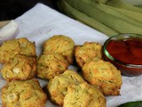 Baked, no-Oil Pumpkin Fritters | Baked, no-Oil Pumpkin Pakodas