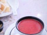 Beetroot, Carrot Soup (vegan & gluten free)