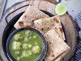 Cauliflowers in Indian Leafy Greens Gravy ( vegan & gluten free )