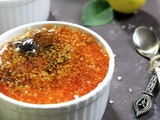 Egg-free Lemon Creme Brulee