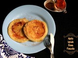 Eggless Apple Upside Down Pancake