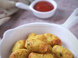 Eggless Cauliflower Tot (baked)