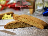 Eggless Gingerbread Biscotti