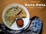 Instant Rava Dosa