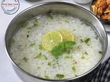 Lembu Pudina Pakhala | Lemon-Mint flavored Water Rice