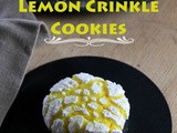 Lemon Crinkle Cookies