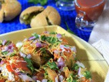 Lilva kachori Chaat