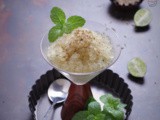 Mint Jaljeera Granita