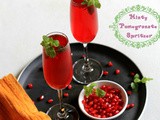 Minty Pomegranate Spritzer