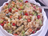 Quinoa Veggie Upma (Vegan & Gluten free)