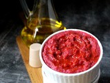 Roasted Beetroot Hummus - Vegan and Gluten Free