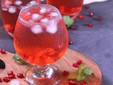 Sparkling Pomegranate Iced Tea