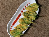 Spinach Fritter | Palak Pakora | Palak Bhajia