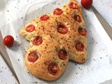 Tomato & Mixed Herb Focaccia Bread