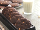 Vegan Triple Chocolate Cookies