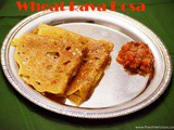 Wheat Rava Dosa | Crispy Dosa Recipe for Diets