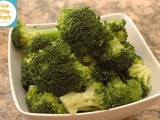 Broccoli Florets with Olive Oil