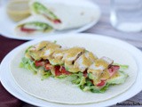 Honey Mustard Chicken Wrap