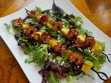 Grilled Teriyaki Shrimp and Pineapple Skewers