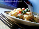 White Beans n Spinach Pasta