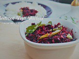 Beetroot Poriyal Fry Recipe | Flavour Diary | Side Dish | Easy Indian Vegetarian Recipes