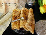 Bobbatlu | Puran poli Recipe | how to make Puran Poli | Flavour Diary