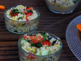 Easy Couscous Salad Recipe | Healthy Recipes | Vegetarian Vegan | Flavour Diary
