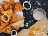 Irani Samosa | Hyderabadi Cuisine | Vegetarian Snack | Samosa with homemade samosa sheets