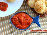 Red Capsicum Chutney | Bell Pepper Recipes | Indian Chutney recipe | Flavour Diary