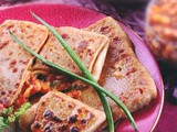 Shahi Stuffed Chicken Paratha Recipe