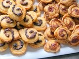 Appetizers: puff pastry pinwheels in 30 min