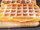 Belgian Waffles, so easy to make