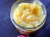 Butterless lemon curd