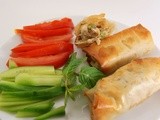 Chicken rolls and a chicken pie, because we need easy comfort food