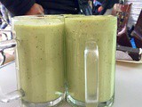 Chilled Moroccan avocado juice