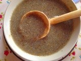 Healthy Moroccan millet soup: Aneeli or Illane