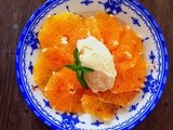 Incredibly delicious Moroccan orange and cinnamon fruit salad