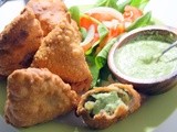 Indian potato Samosas