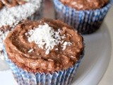 Luscious German chocolate cupcakes